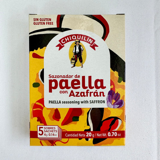 Paella Seasoning with Saffron by Chiquilín