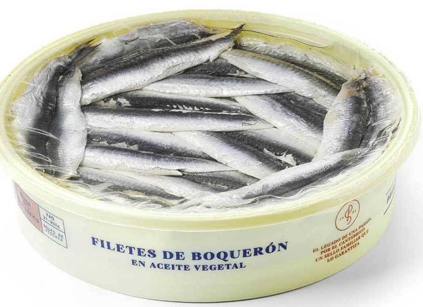 White Anchovies in Vinegar by Pujadó Solano