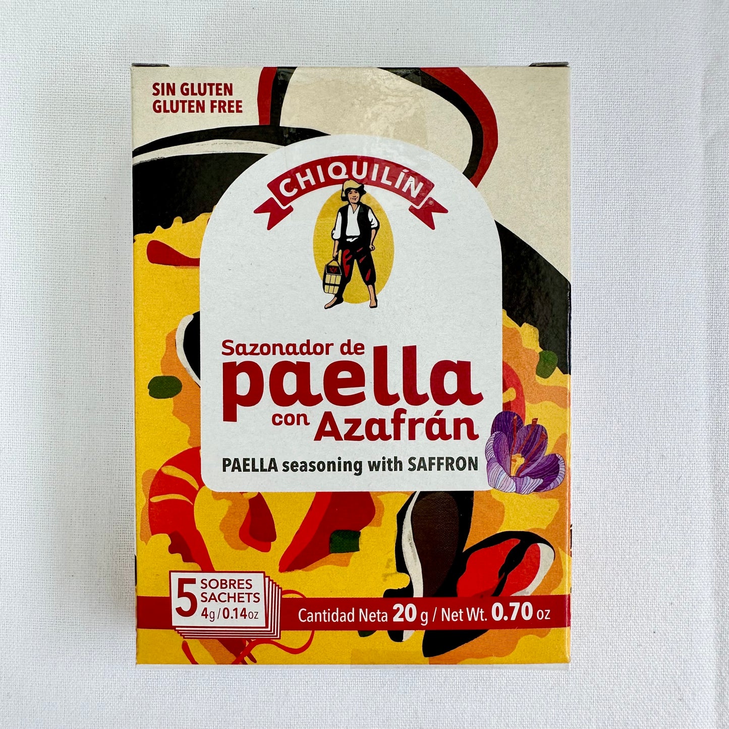 Paella Seasoning with Saffron by Chiquilín