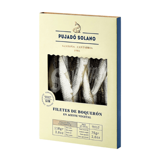 White Anchovies in Vinegar by Pujadó Solano