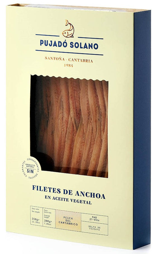 Cantabric Anchovy Filets by Pujadó Solano